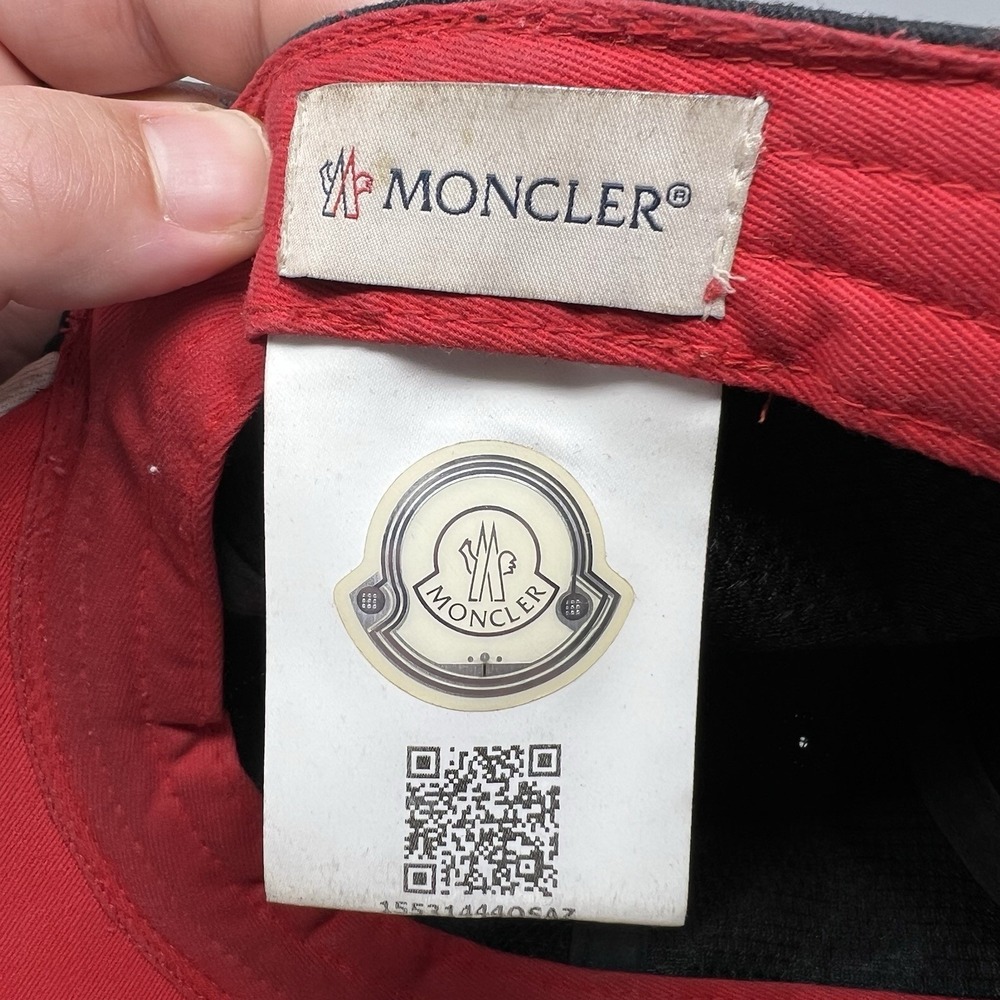 Classic Moncler Blue Red Adjustable Baseball Cap Luxury Casual Designer Hat Cap - Picture 10 of 15